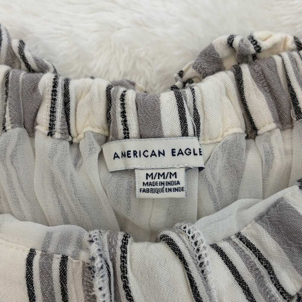 American Eagle Outfitters Striped Shorts | Size M - Picture 2 of 9